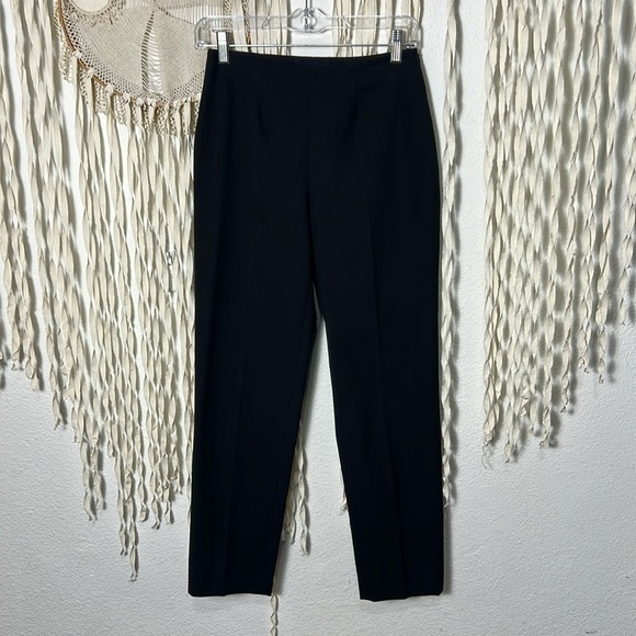 Piazza Sempione Made in Italy Black Monia Trouser Size 40/US4 - Picture 2 of 14